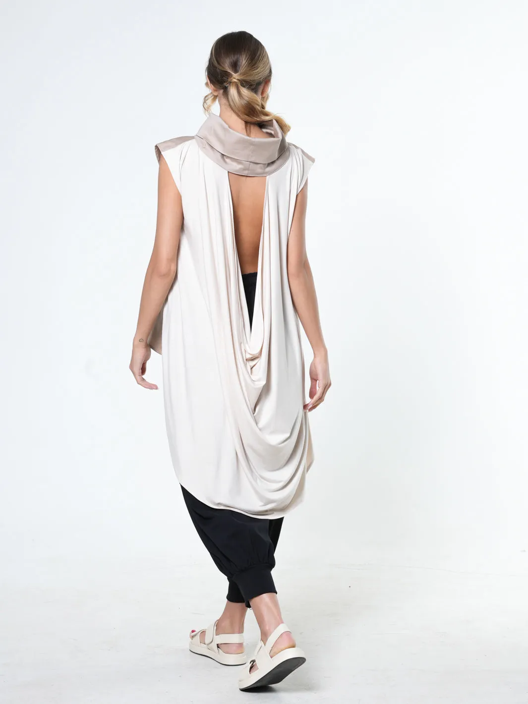 Open Back Maxi Tunic