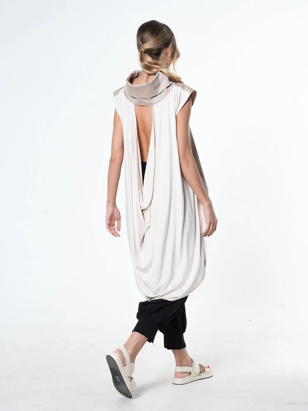 Open Back Maxi Tunic