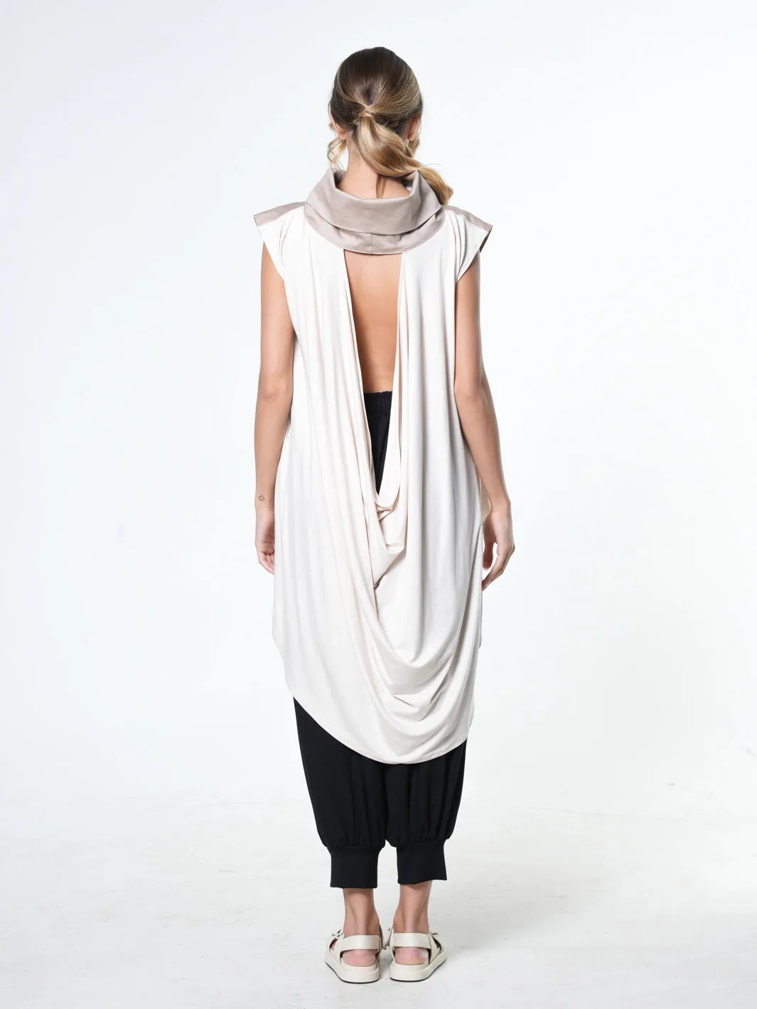 Open Back Maxi Tunic