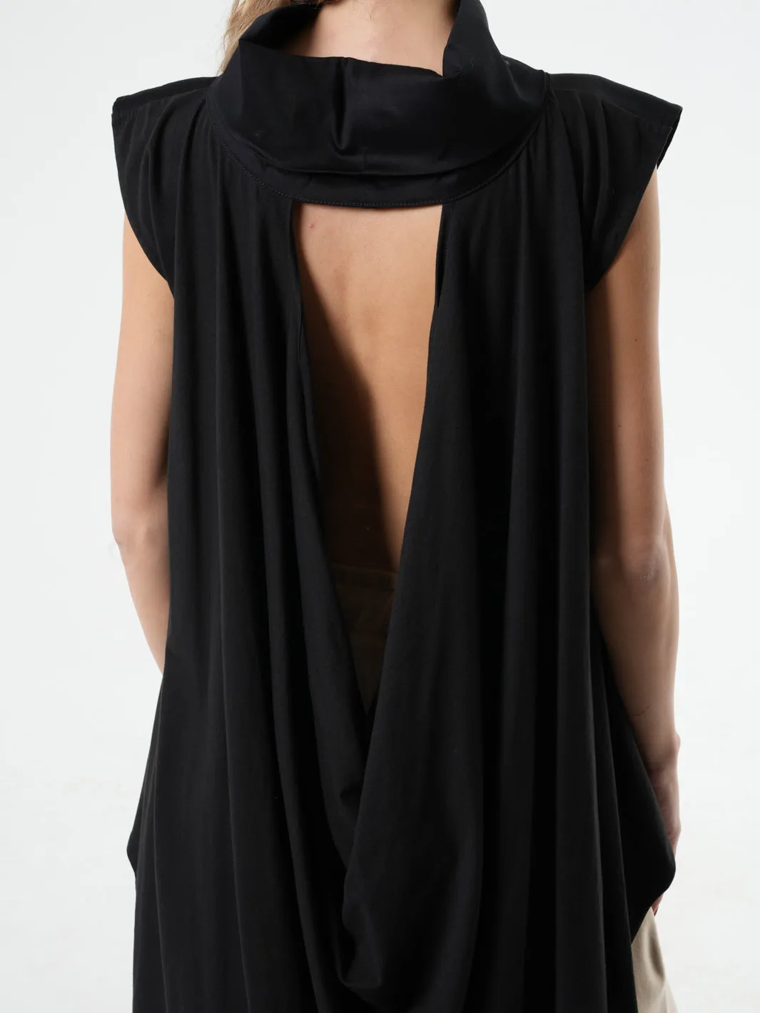 Oversize Asymmetric Tunic