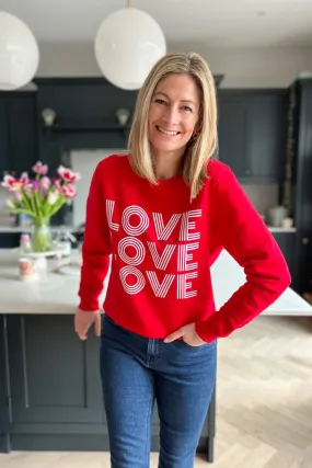 Red Love Sweatshirt