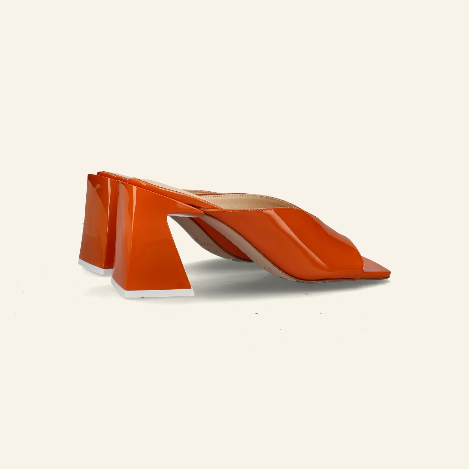 TASHA | Orange Leather