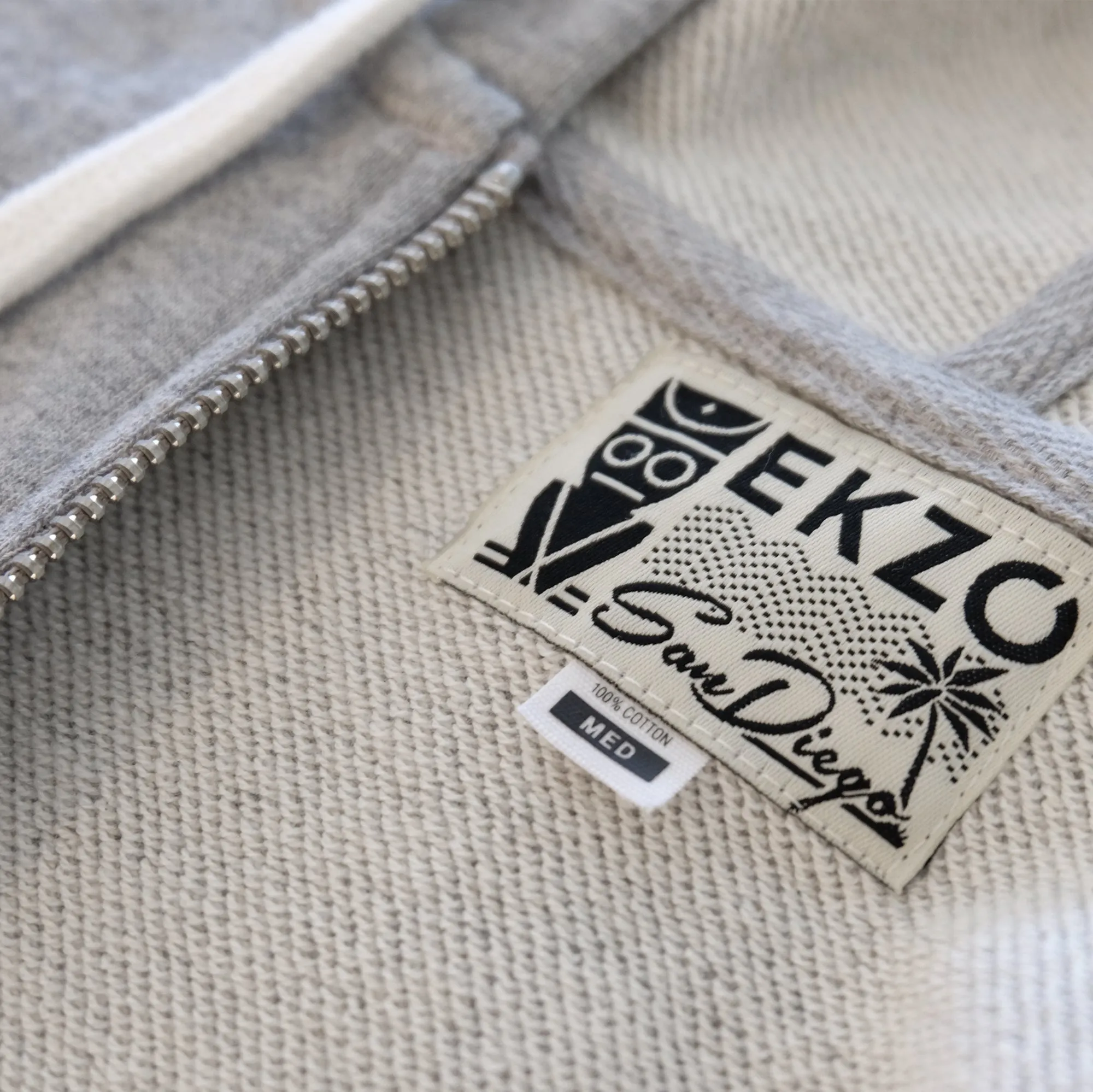 Zip Hoodie Gray