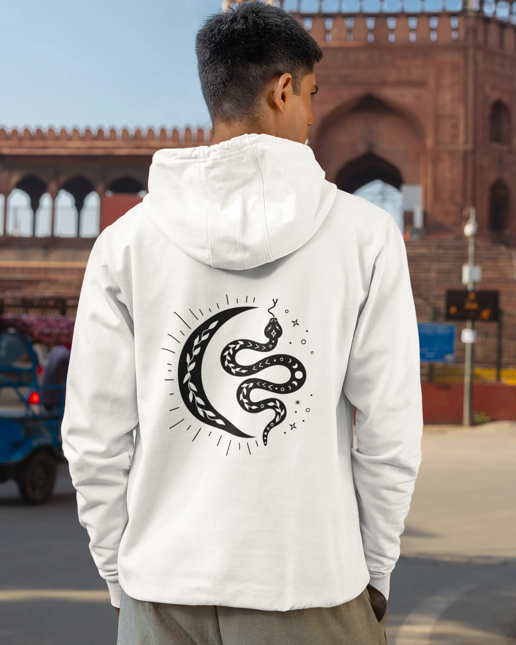 Zipper Hoodie Unisex | Boho Schlange